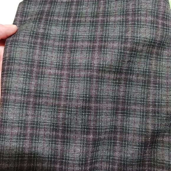 Hart Schaffner Marx Plaid Pattern Black Red Grey White Jacket Medium